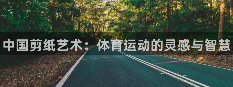 米兰体育官方正版app娱乐平台:中国剪纸艺术:体育运动的灵感